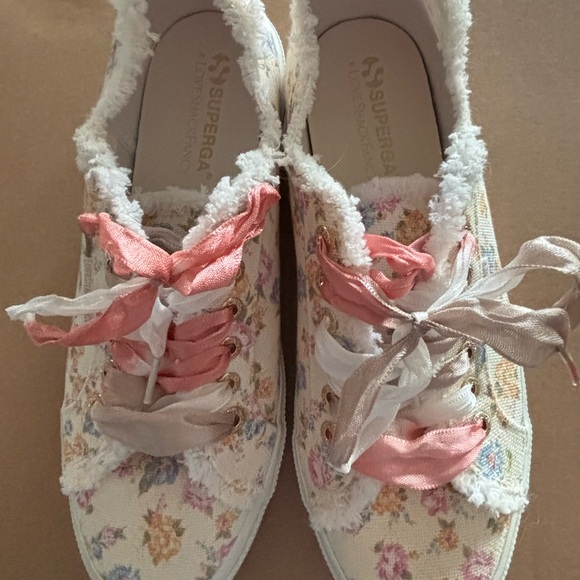 Superga + LoveShackFancy Sneakers - Picture 2 of 6